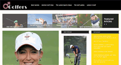 Desktop Screenshot of chickgolfers.com